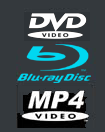DVD & Blu-Ray Symbols